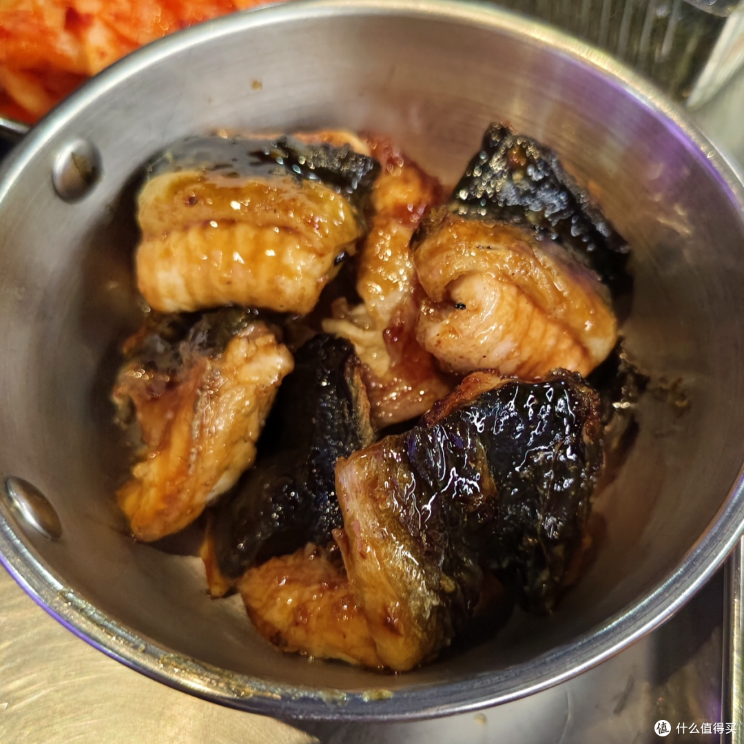 北村韩食烤活鳗鱼,现烤的确是好吃