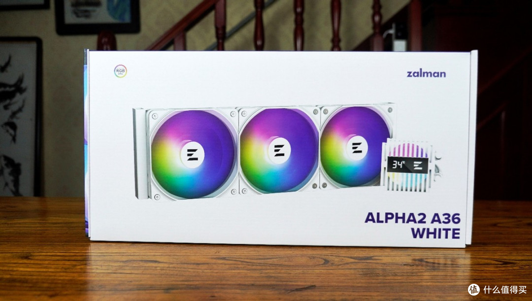 250W解热功耗、自带数显屏，zalman思民阿尔法ALPHA2 A36装机实测