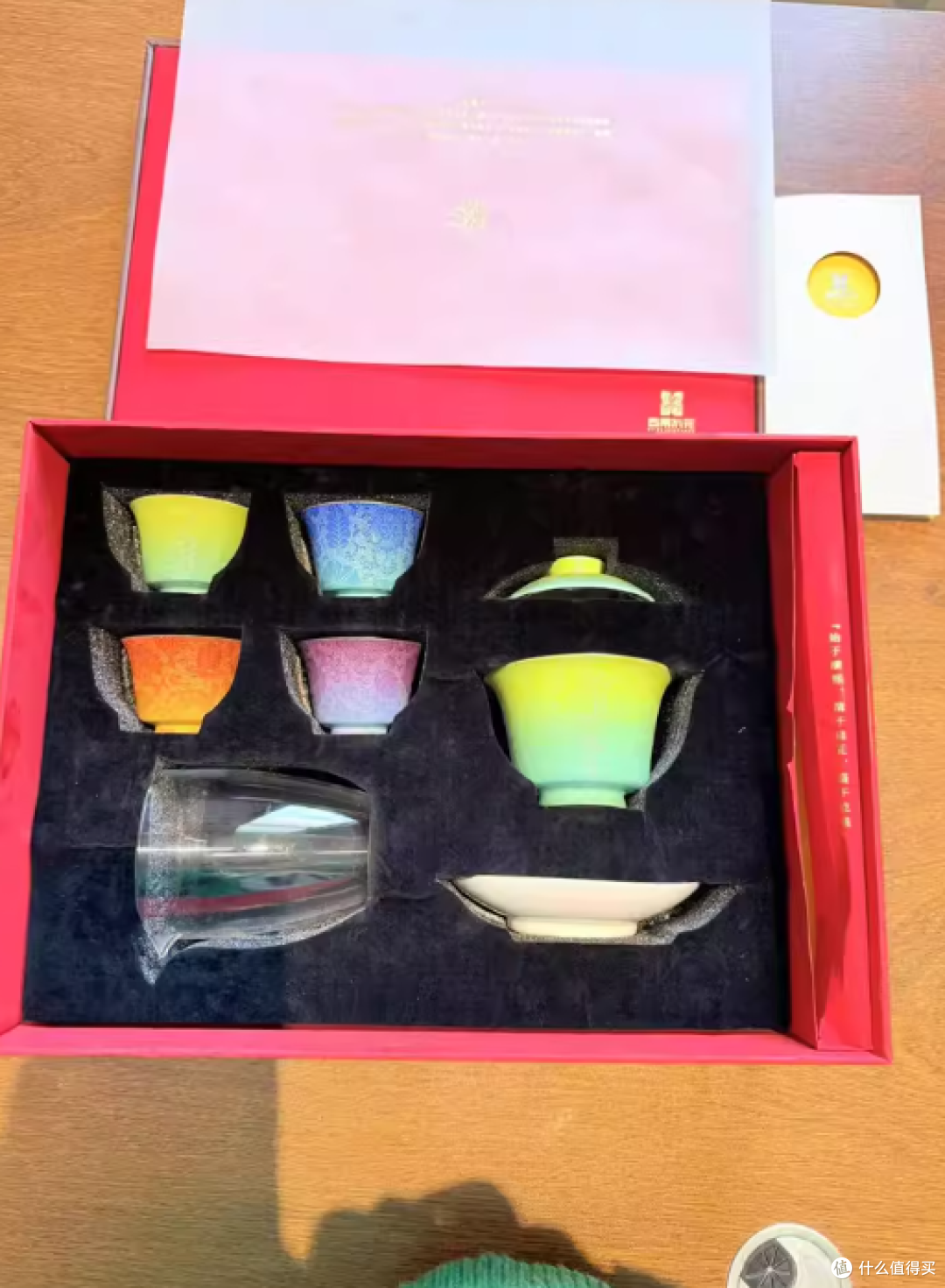🌸四季入茶席，古韵绽风华 | 古帛扒花粉彩手绘茶具套装