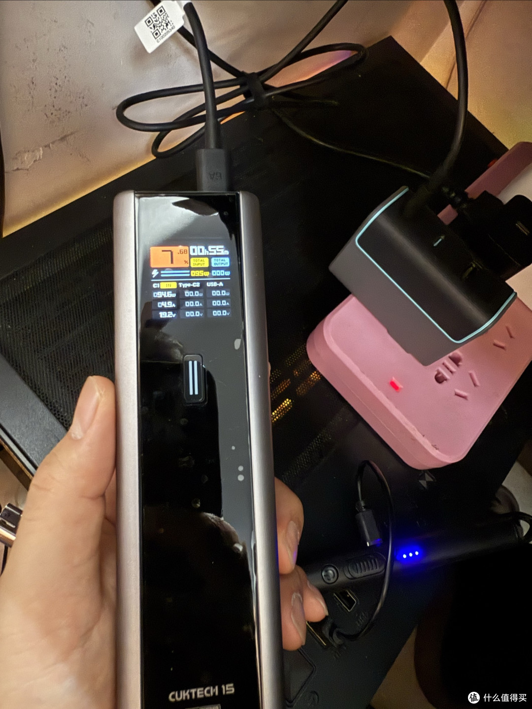 为啥用酷态科充、宝、线一套,酷态科15Ultra充电柱实测仅90W