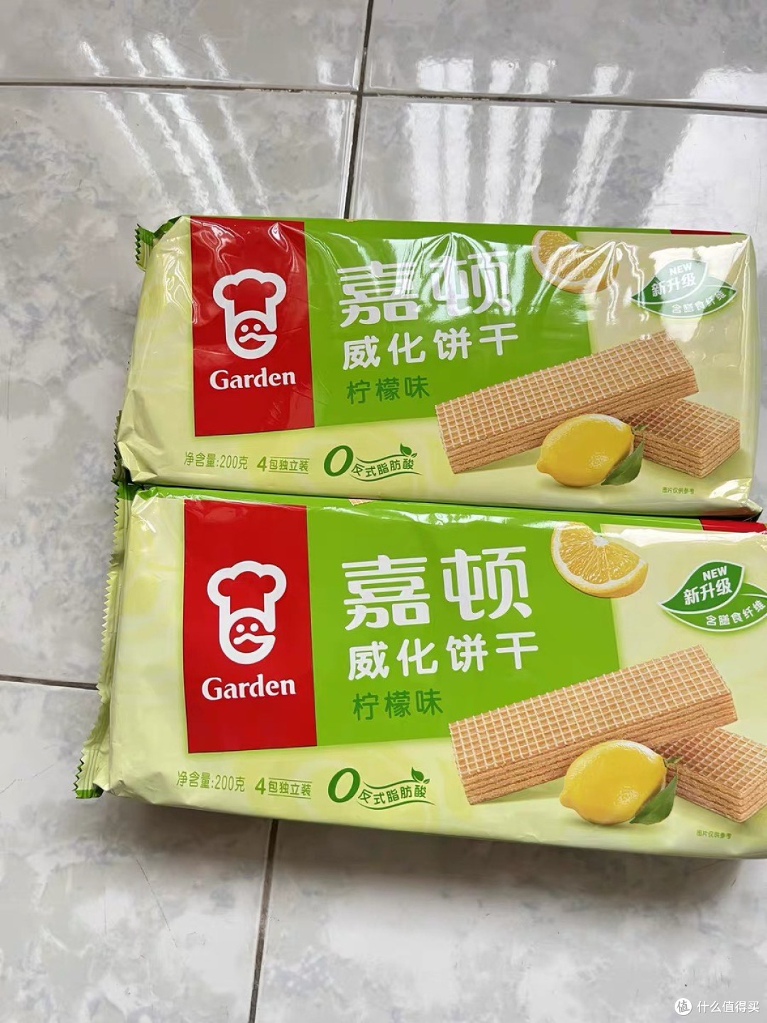柠檬味威化，清新每一口