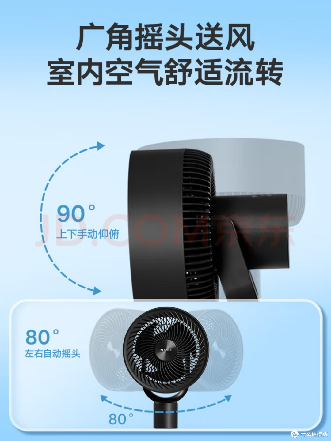 格力空气循环扇，夏日清凉神器！