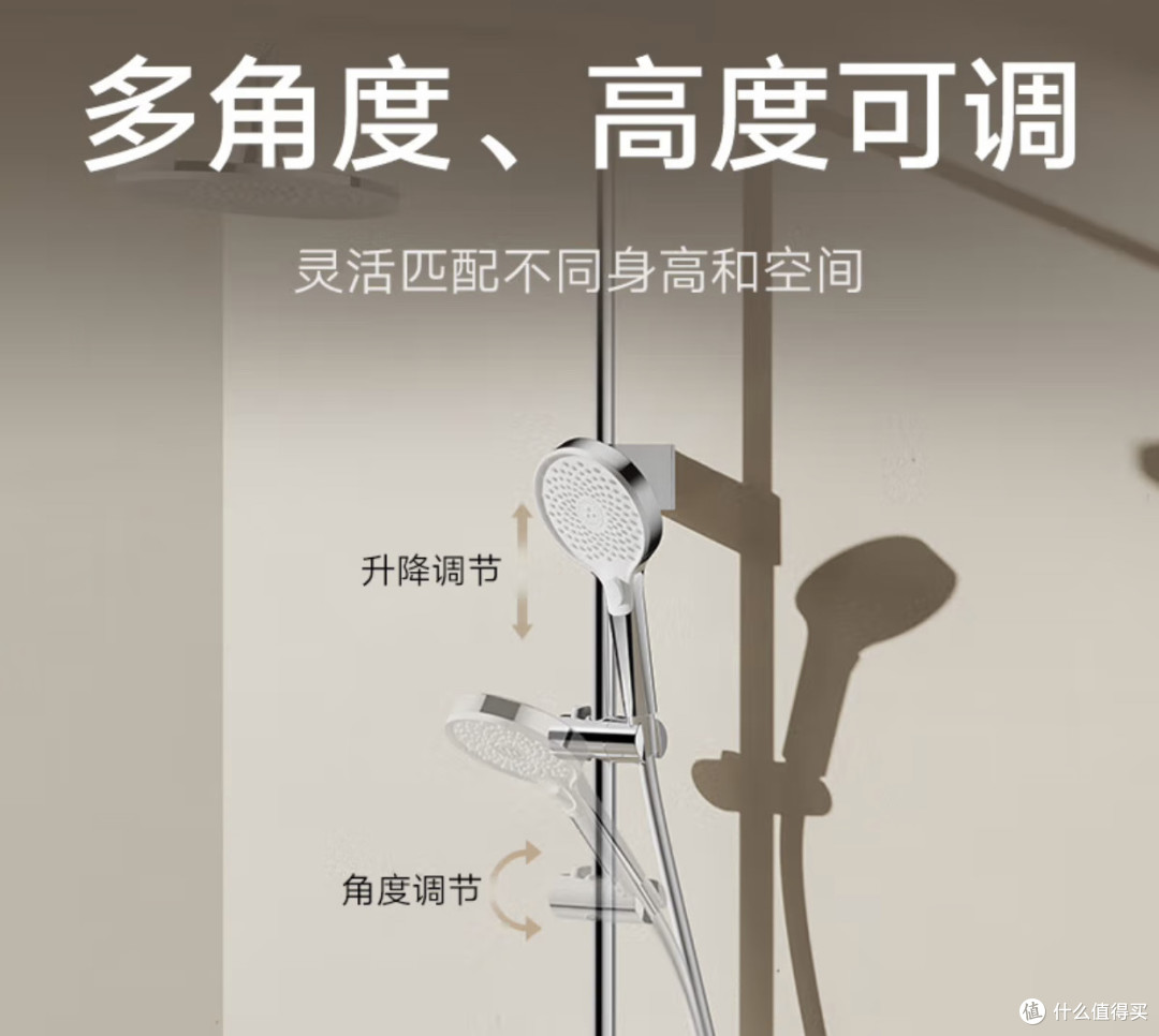 米家控温淋浴花洒C:重塑日常沐浴体验的科技美学典范!