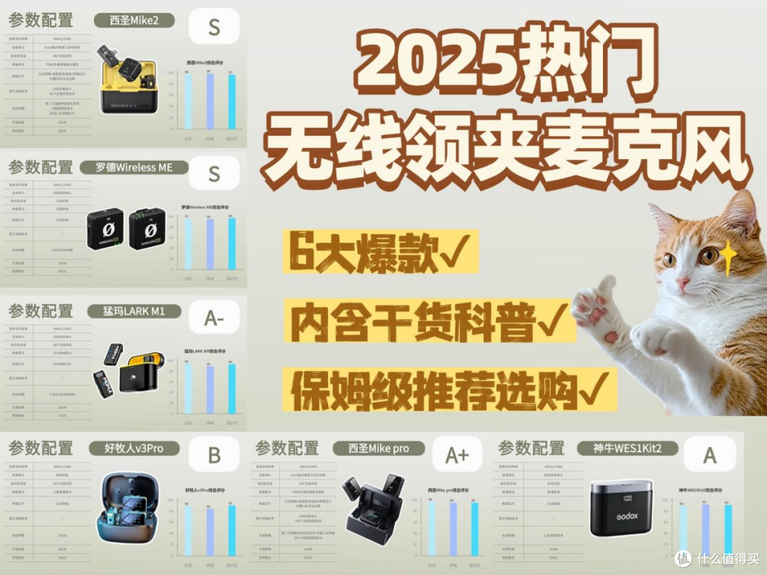 实测6款热门型号,保姆级麦克风推荐2025性价比选购技巧一文搞定!