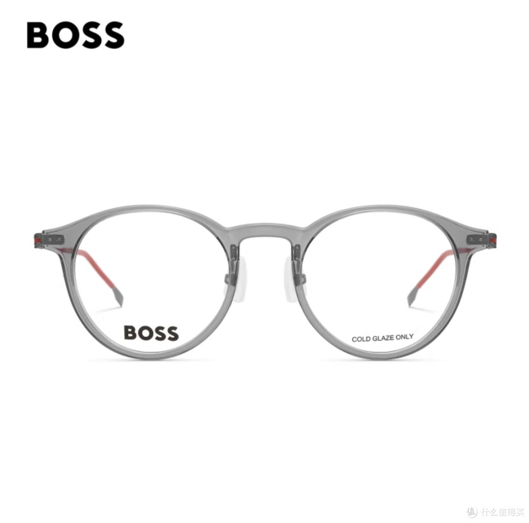 戴上就不想摘!HUGO BOSS复古圆框眼镜架,解锁你的儒雅型格