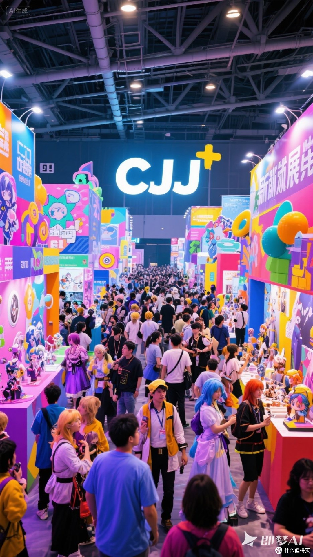 cj动漫展:上海新国际博览中心的狂欢