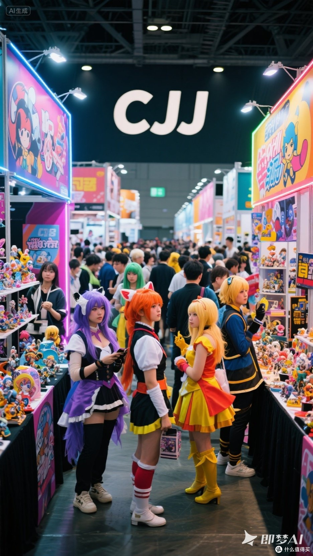 cj动漫展:上海新国际博览中心的狂欢