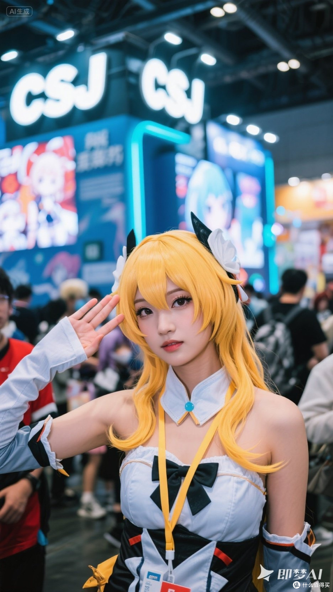 cj动漫展:上海新国际博览中心的狂欢