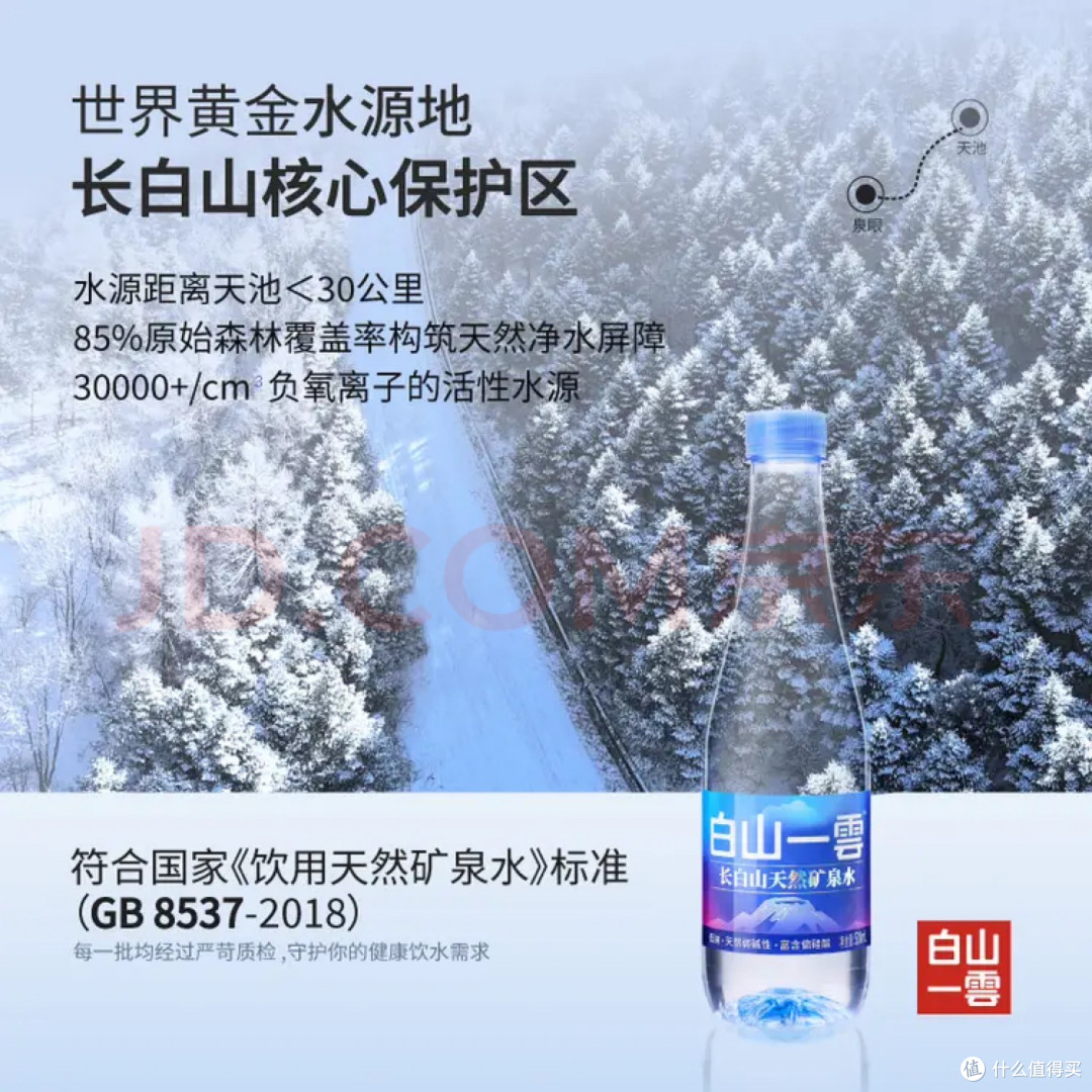 长白山深层矿泉，弱碱性好水？