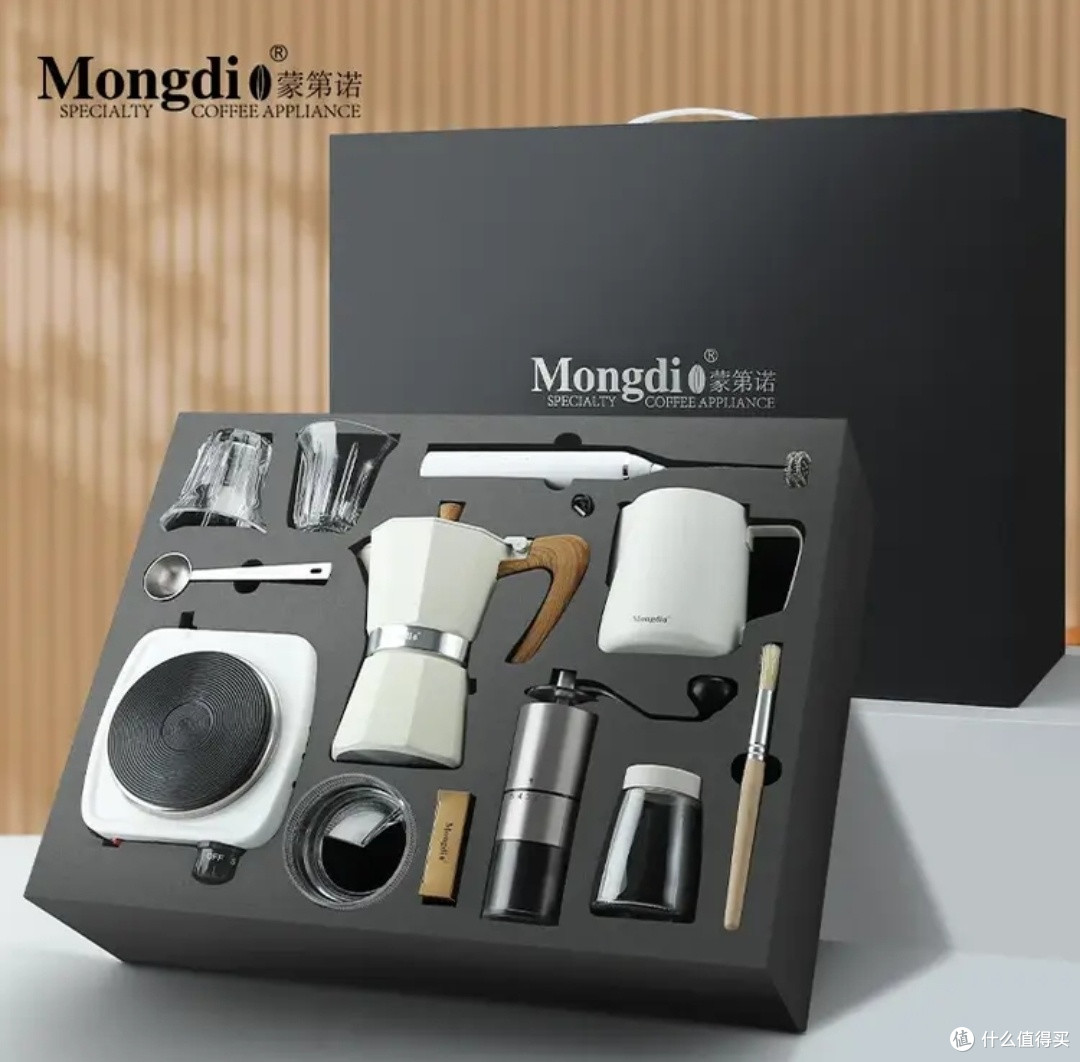 喜欢喝咖啡的不妨入手Mongdio摩卡壶套装
