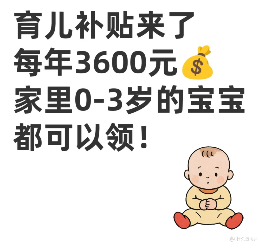 我国育儿补贴为什么是3600？如何领取？