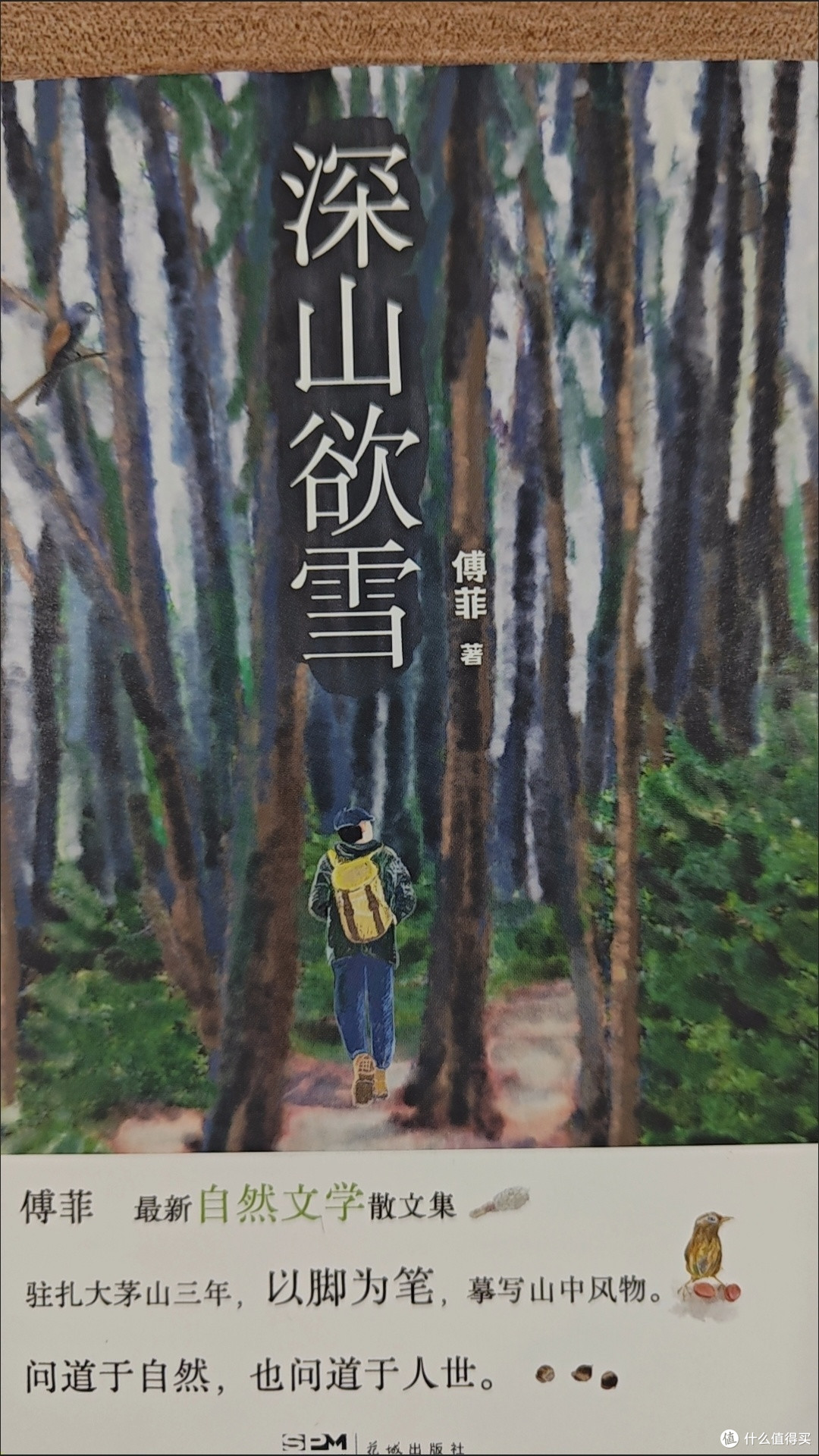 深山欲雪 百花散文奖 三毛散文奖获得者傅菲最新自然文学作品集