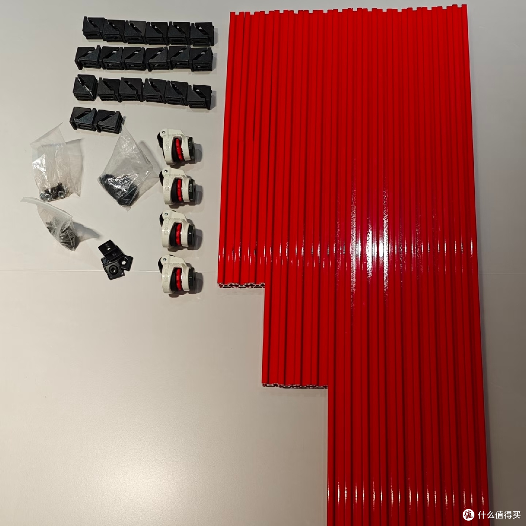 铝型材玻璃面板小边桌diy