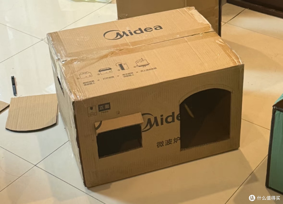 别扔快递箱!DIY猫窝,省大钱!