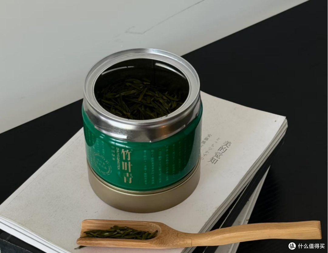 当立秋遇上竹叶青小绿罐,一茶一盏藏秋韵