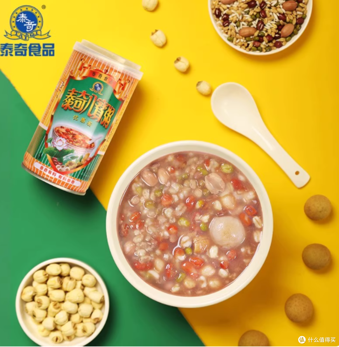 泰奇 370g 八宝粥:便捷与营养的完美融合_其他方便食品_什么值得买
