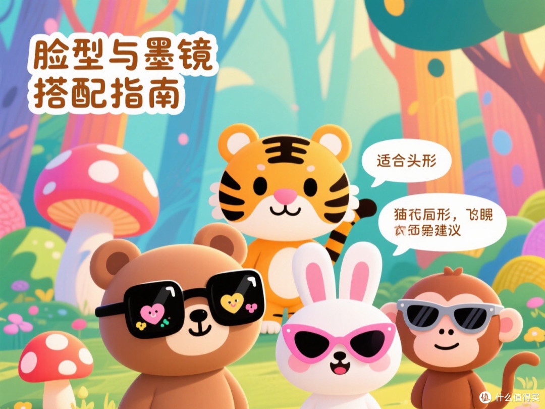 选对墨镜平衡脸型优势