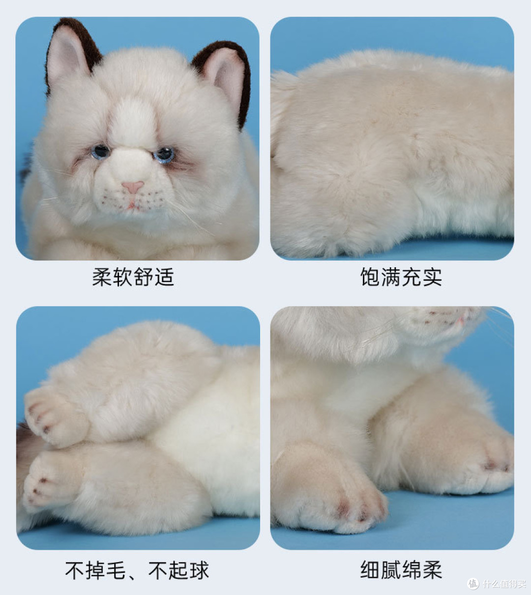 被真猫当成同类的仿真白猫!我直接锁死这个治愈神器