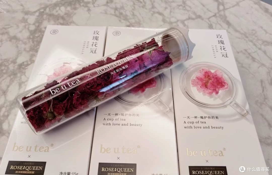 beutea 旗舰店玻璃罐装玫瑰花冠茶:品味自然馈赠,绽放健康之美