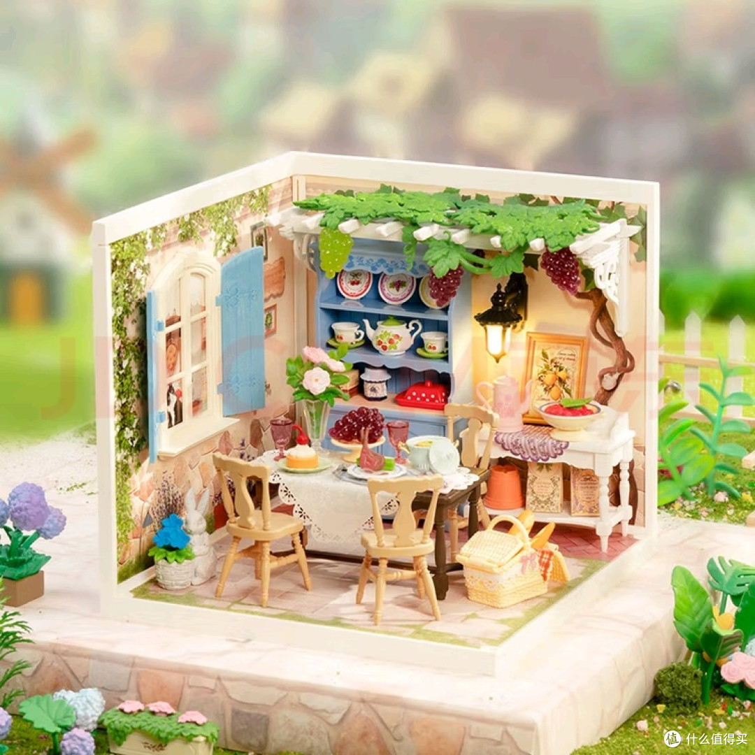 田园庭院拼装小屋:闺蜜的心意礼物