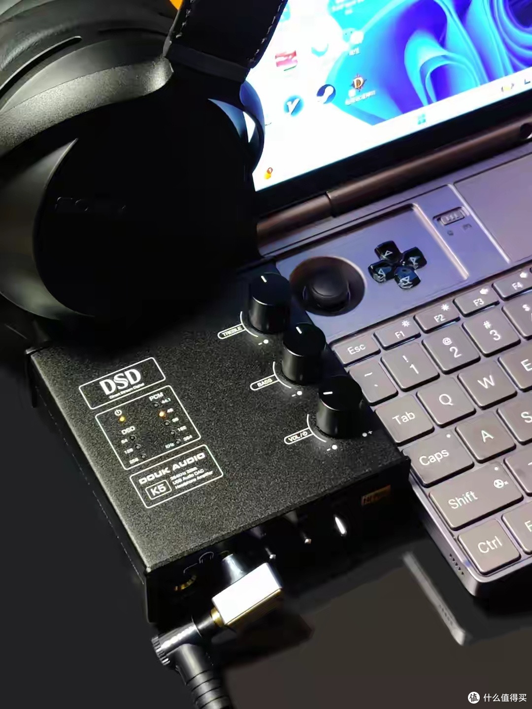 边调边听的500元一站式音频全能王者 Douk Audio K5解码耳放评测
