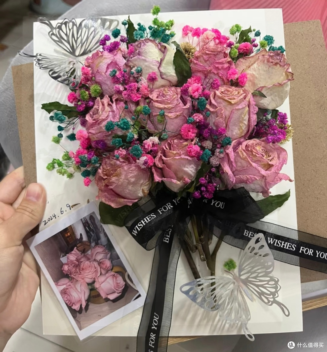 干花相框:爱意永恒的艺术