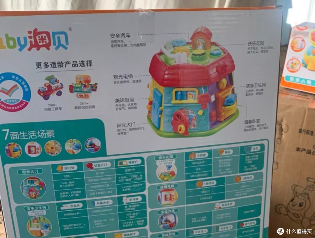闲鱼捡漏记——80块入手的澳贝小象七面场景馆,值!