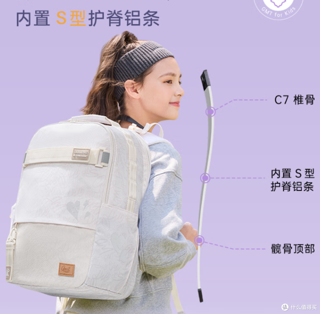 别让过重的书包压垮孩子,GMT护脊书包陪伴孩子健康成长