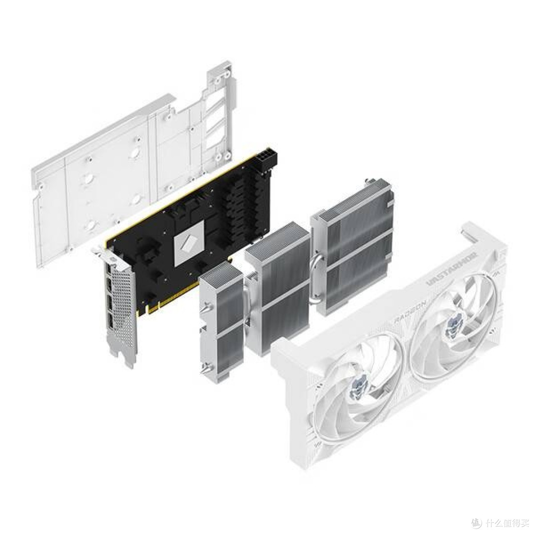 瀚铠AMD Radeon RX 7650 GRE 白色合金:为电竞游戏注入强劲动力