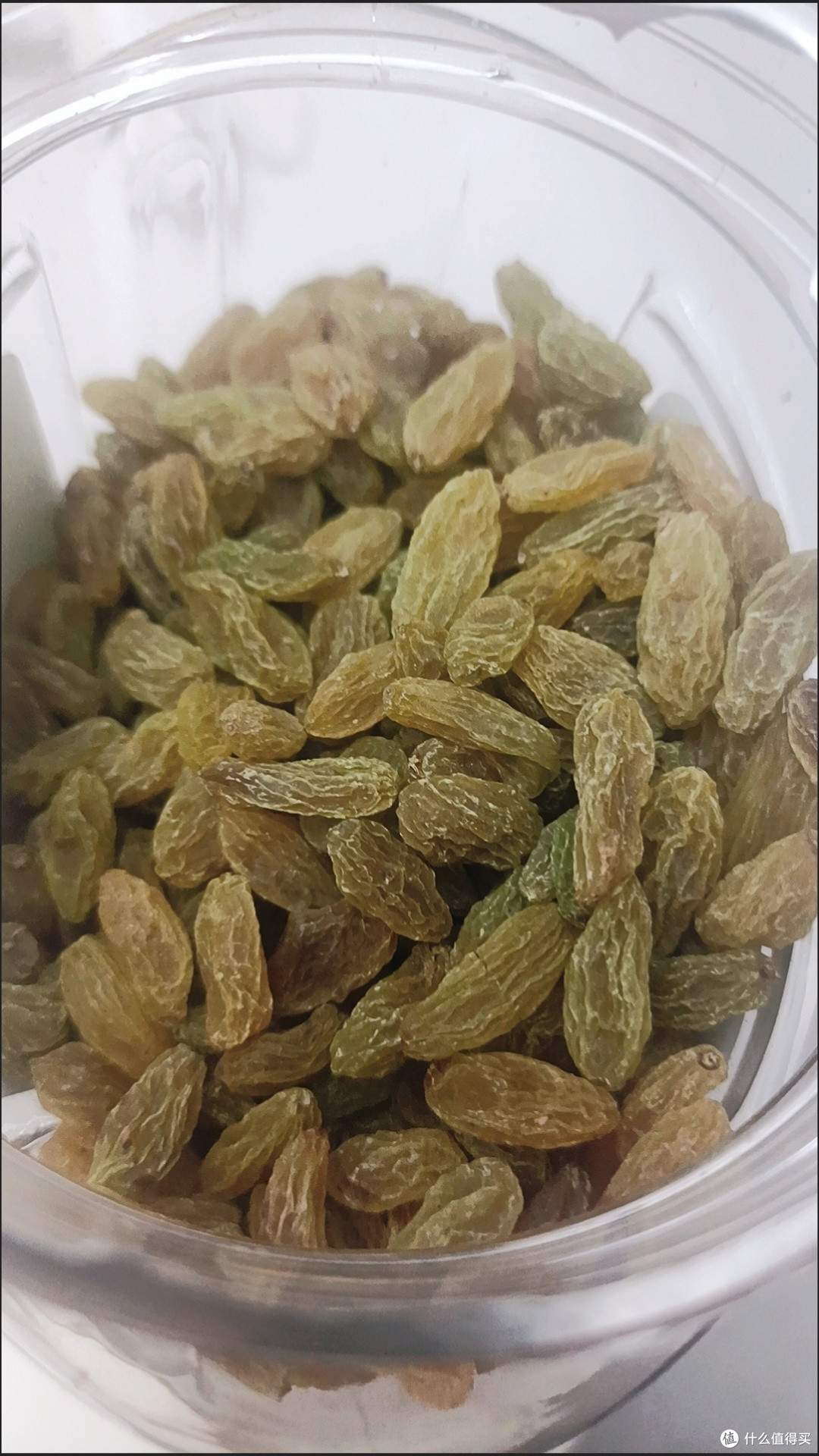 百草味无核绿葡萄干450g新疆特产免洗即食一级大果干无添加零食