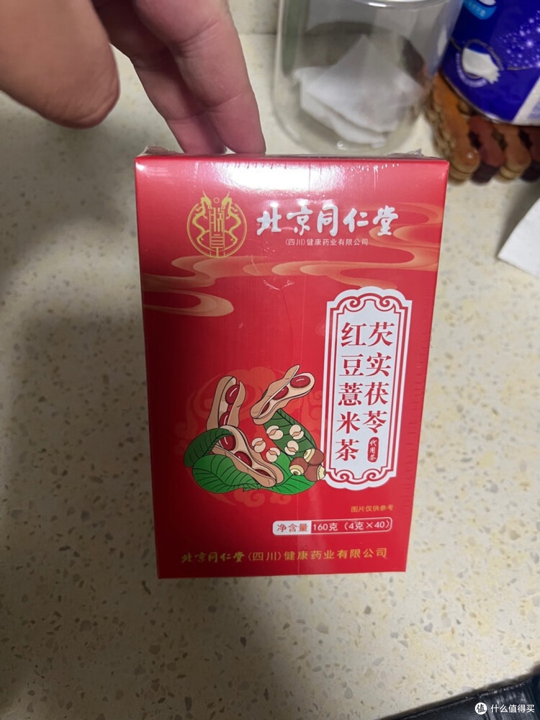 同仁堂红豆薏米茶，健脾祛湿好帮手