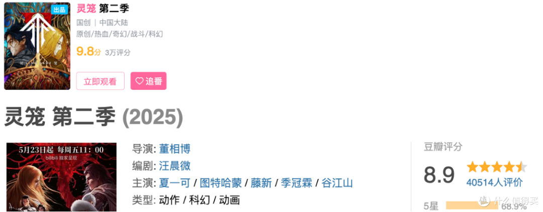 9.8分,零差评,这部国漫之光太过瘾了