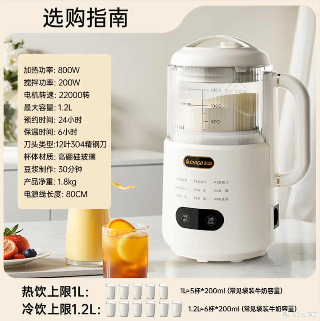 志高YEK-DJ08E破壁豆浆机,唉!伍索!难道我不是破壁机吗?