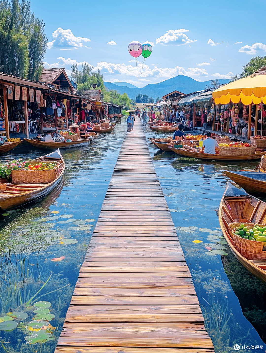 水上市集亲测:消暑出片还能逛