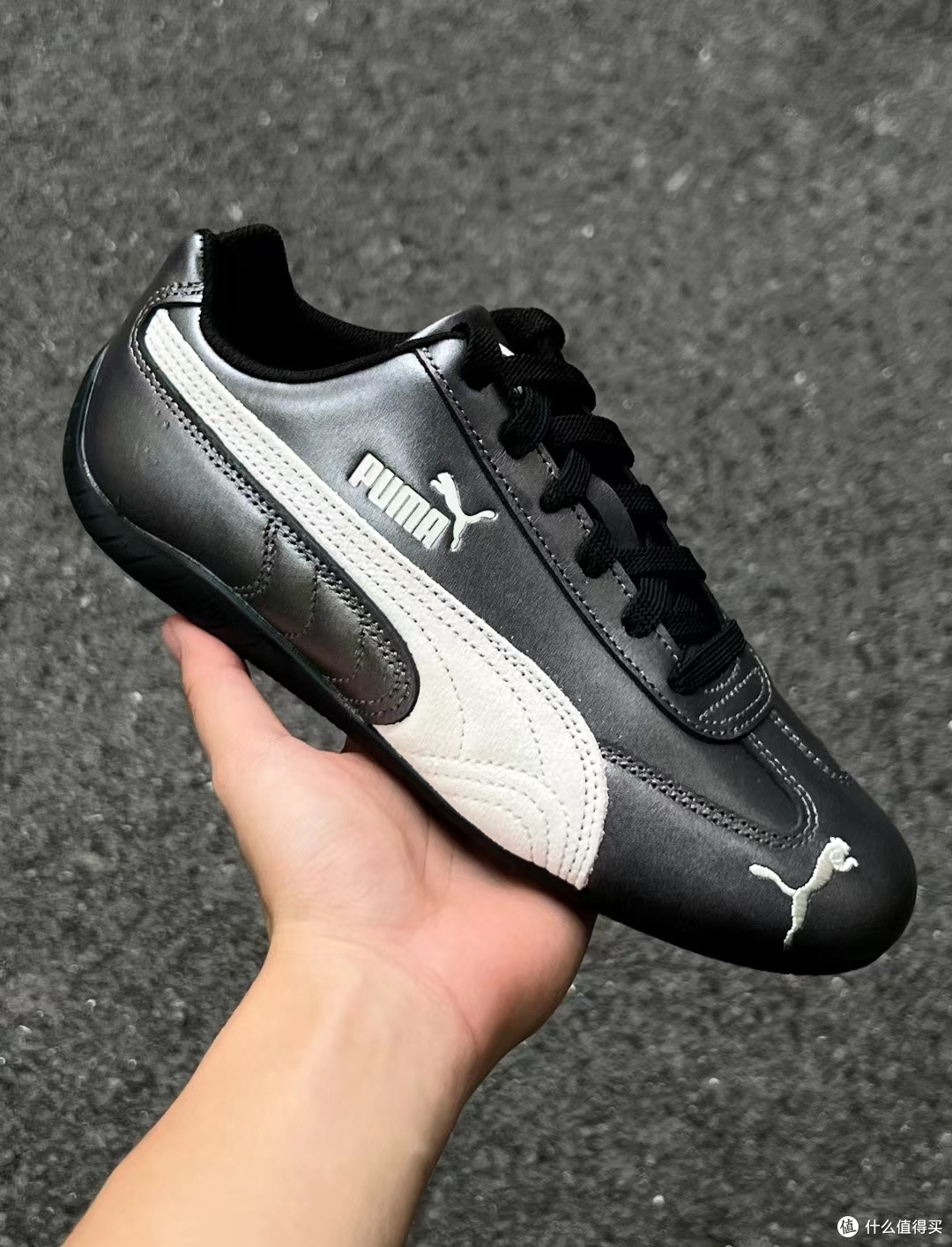 PUMA Speedcat Metallic :复古赛车鞋,值不值这声“哇哦”?