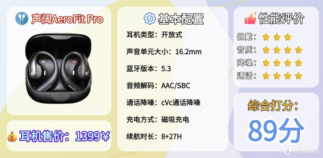 性价比最高的开放式耳机平价天花板开放式蓝牙耳机推荐性价比超高