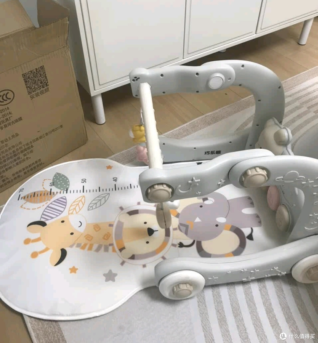 贝初众脚踏钢琴婴儿健身架玩具0-6个月新生儿见面礼品宝宝