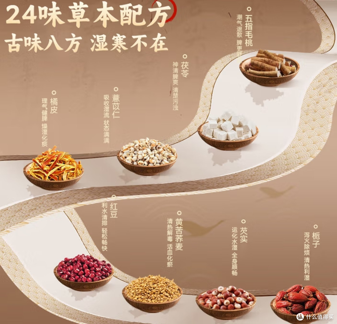 三伏天祛湿新选择:宝芝林五指毛桃茯苓红豆祛湿茶