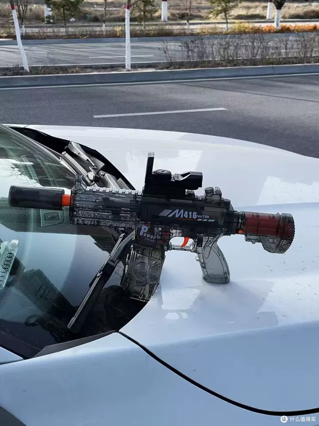 火光M416电动水枪:夏日玩水新选择