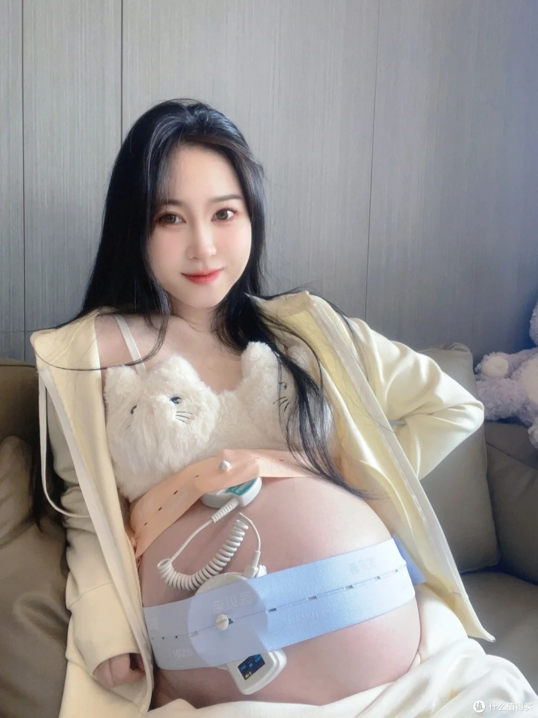 即使宝宝脐带绕颈两周 ,我依然不玻璃心