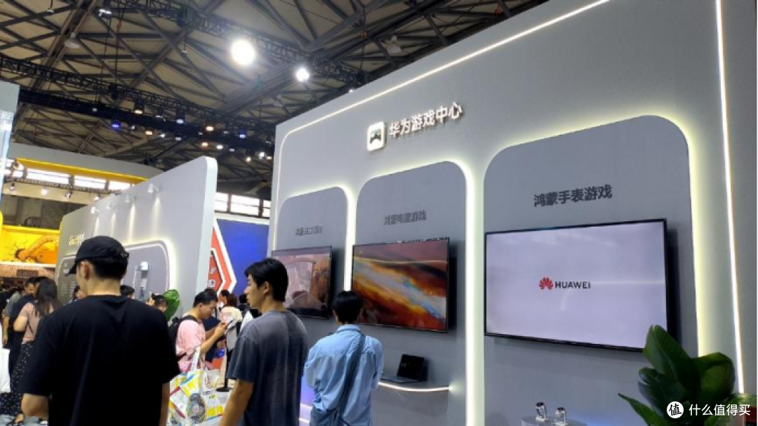 我靠,没人和我说CJ展的鸿蒙游戏展区这么好玩啊!