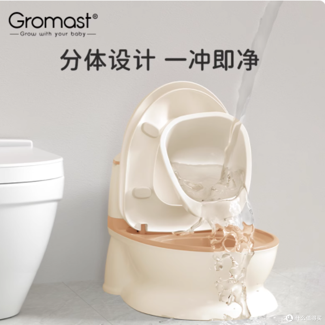 Gromast 谷仕塔卡皮巴拉儿童马桶坐便器,宝宝如厕好帮手!