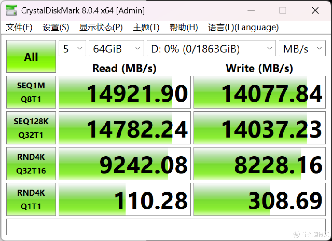 旗舰PCIe5.0固态 WD_BLACK SN8100 2TB上手评测
