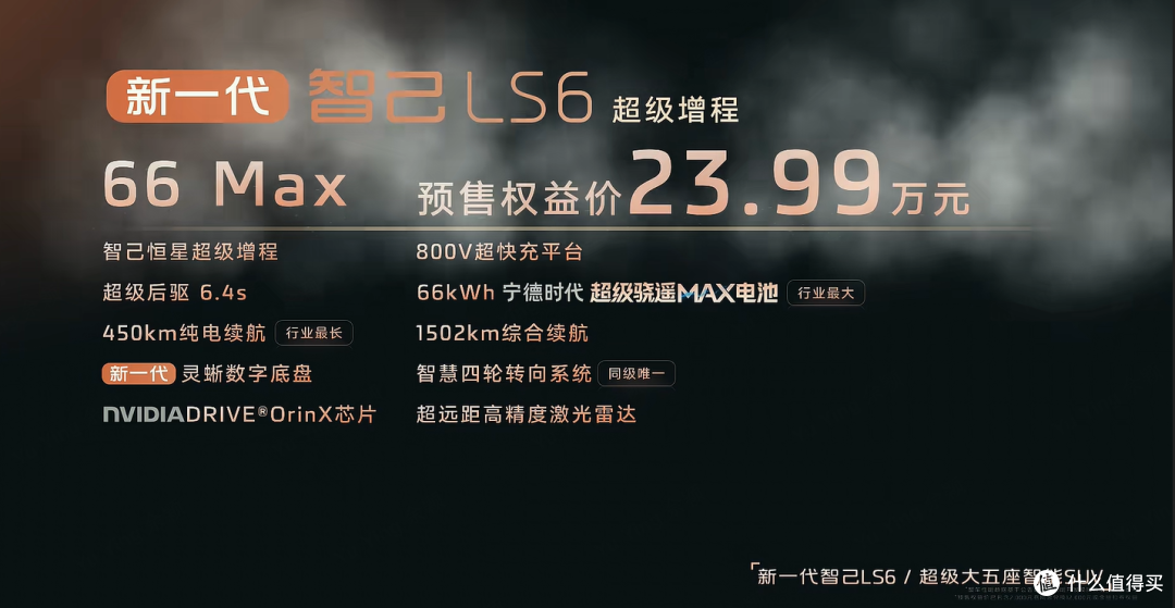 66度大电池+800V超充只要23.99万,智己LS6把“增程”打到骨折价