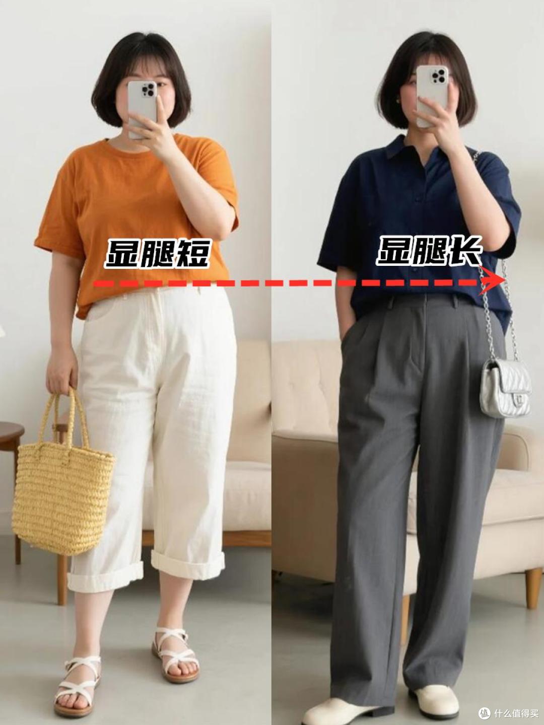 这才是130斤小个子该有的样子：衣短裤长、发不过肩，利落又显高