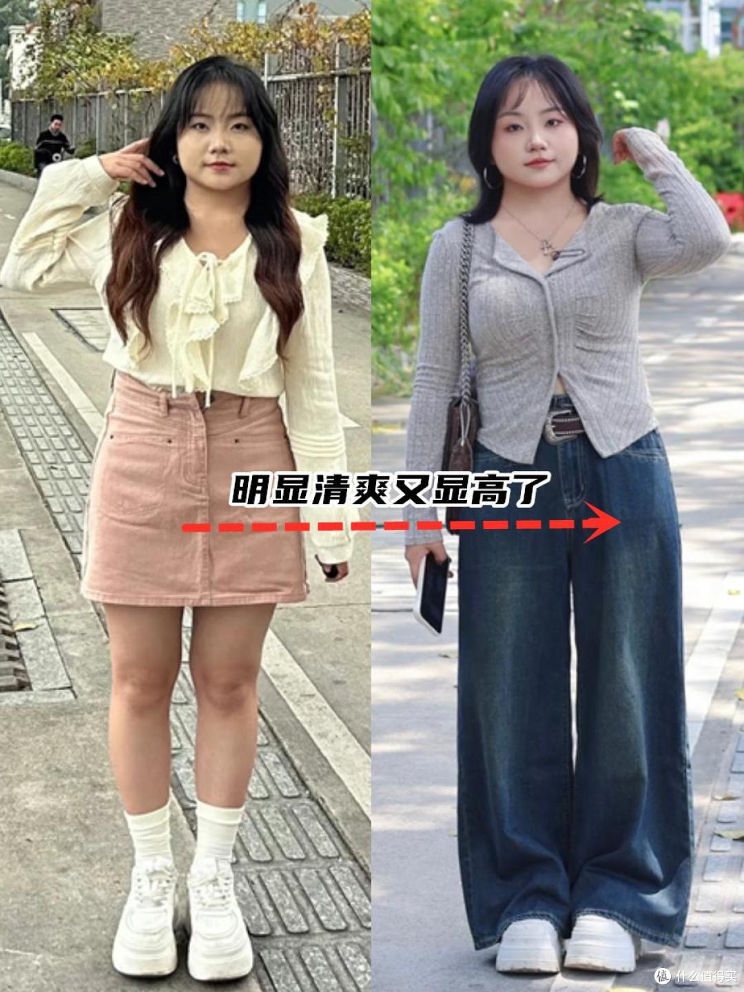 这才是130斤小个子该有的样子：衣短裤长、发不过肩，利落又显高