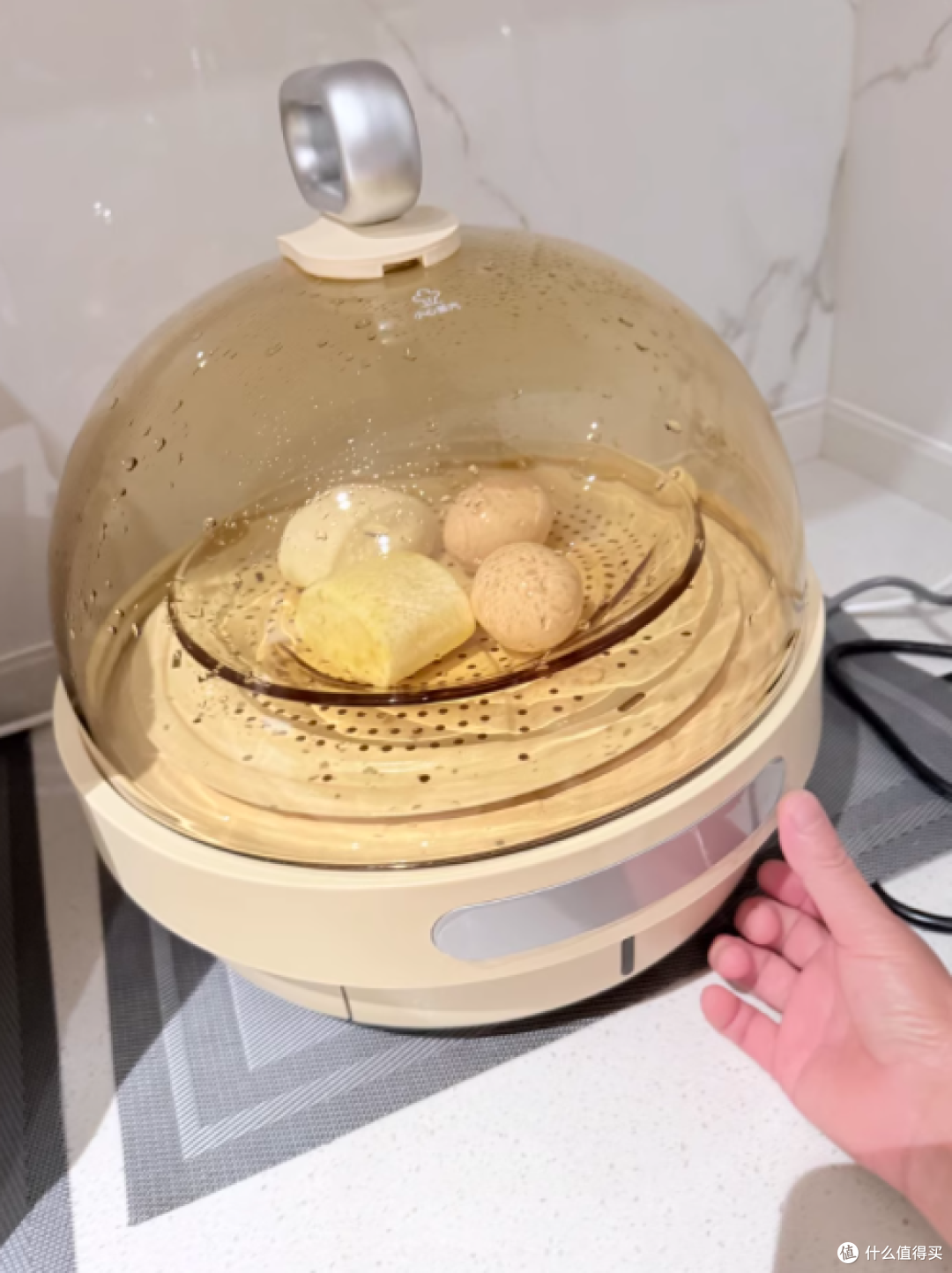 🍳CLARA 玻璃电蒸锅拯救赖床党，0 塑 0 钢蒸出健康烟火气