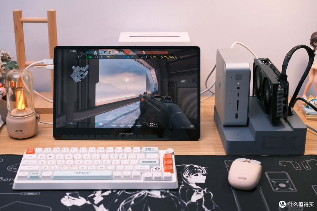 零刻GTi15 Ultra+独立显卡坞游戏帧率实测, RTX4080以下满血无损