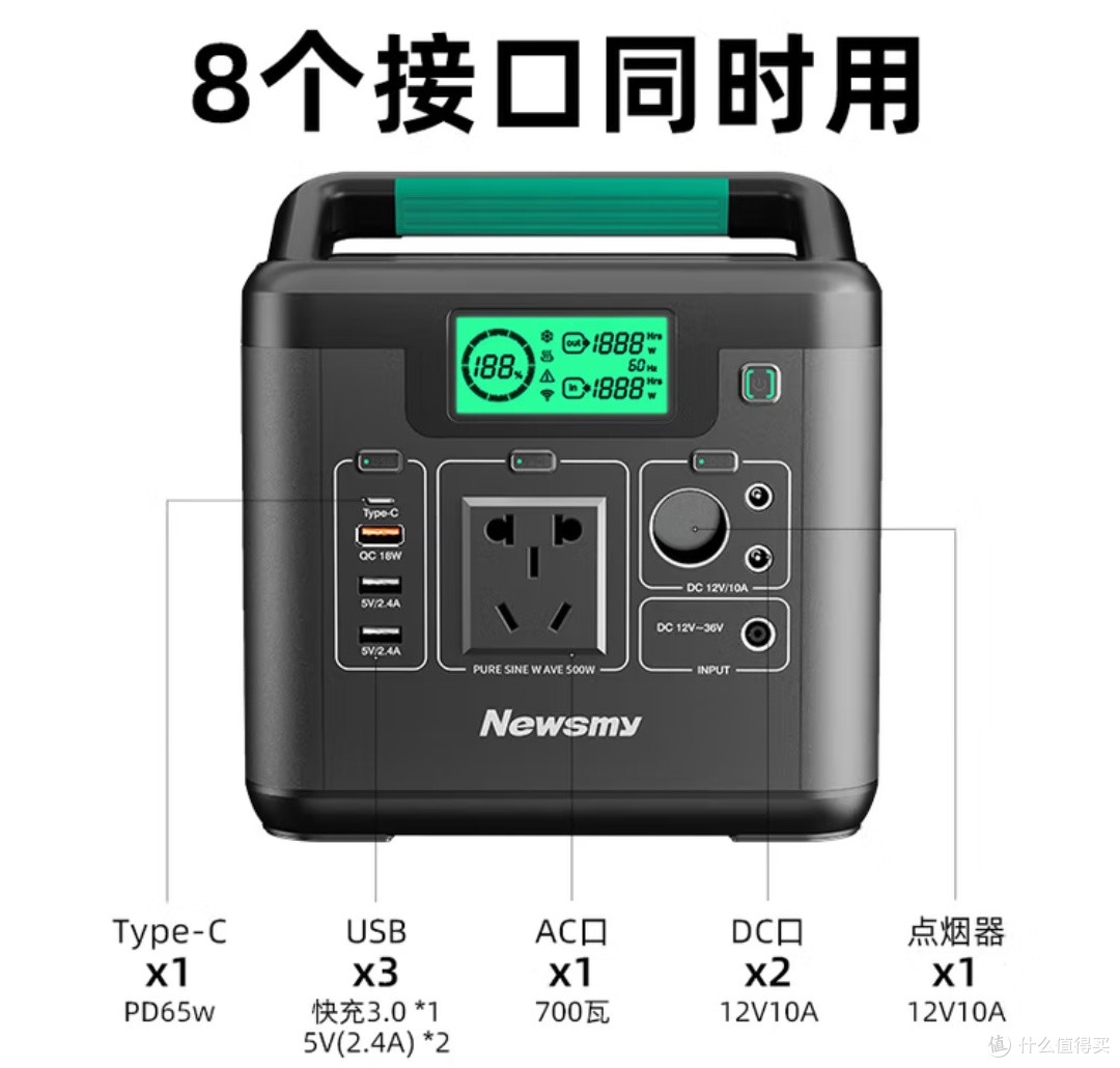纽曼A520移动储能电源——户外生活的全能伙伴!