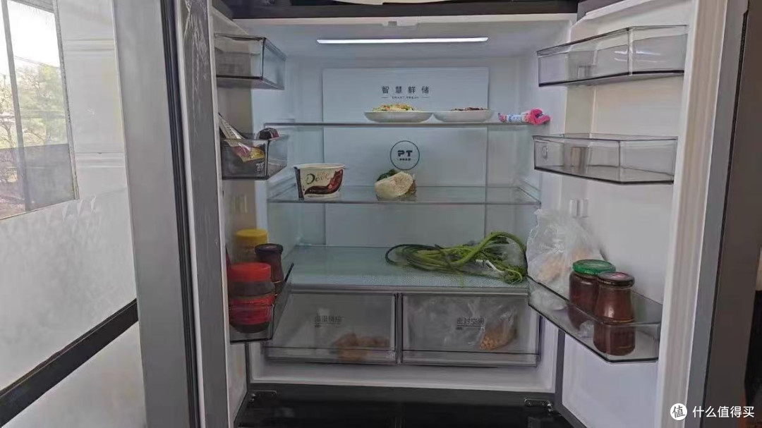十字对开门设计,空间利用率高